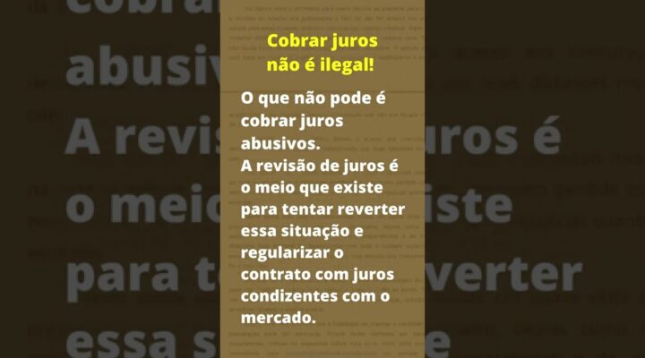 Como funciona a ação revisional de juros | Revisional de juros: o que é . shorts.